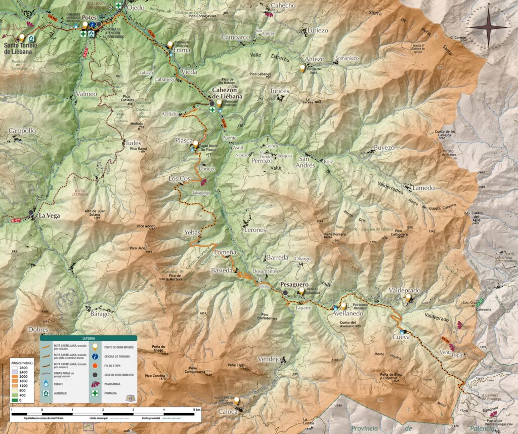 RUTA CASTELLANA CAMINO LEBANIEGO